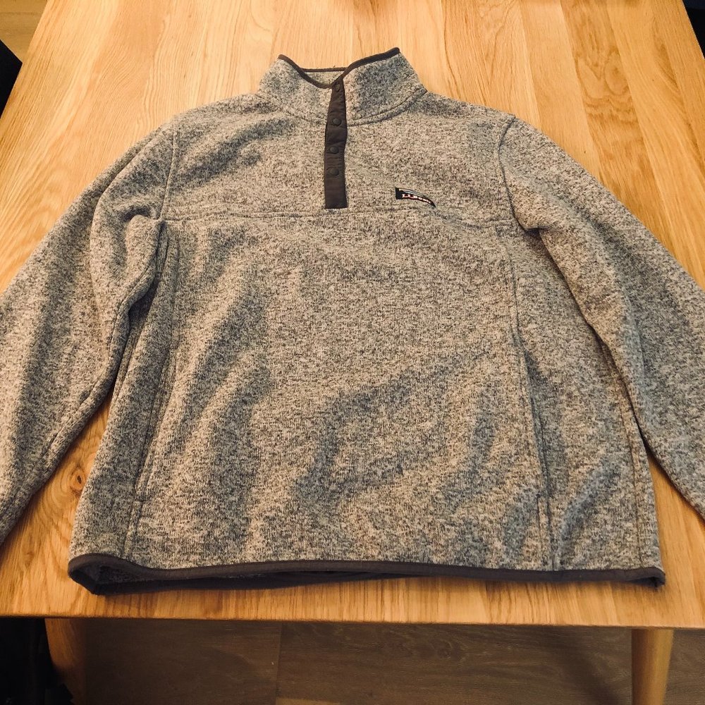 SOLD Men's L.L. Bean Sweater Fleece Pullover -- Medium SOLD